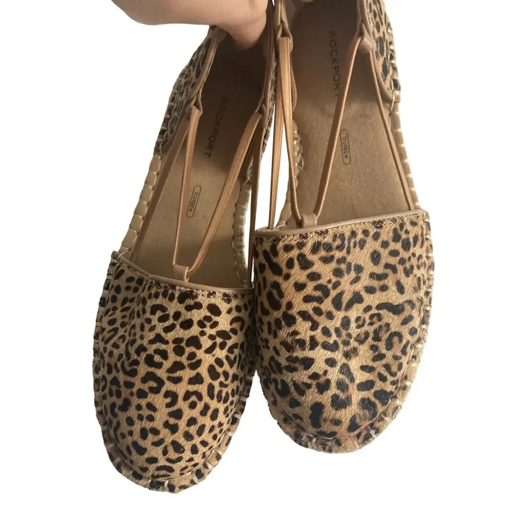 Rockport Seaview Bungee Calf Hair Espadrilles